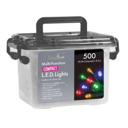 500 M-COLOUR LEDS 12.5M LED INDOOR / OUTDOOR CHRISTMAS TREE LIGHTS - M-COLOUR