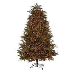 750 LED 18.7M CHRISTMAS OUTDOOR MULTI FUNC TIMER LIGHTS RED & VINTAGE GOLD