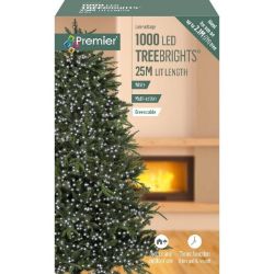 PREMIER 1000 MULTI-ACTION TREEBRIGHTS WITH TIMER LED CHRISTMAS LIGHTS (WHITE)