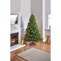 PRE-LIT RIDGEMORE PINE 1.8M / 6FT]