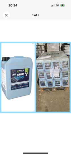 PALLET OF 66 BOSTIK GRIP A500 MULTI 5KG MULTI PURPOSE PRIMER