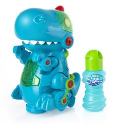 60 X DINOSAUR TOY BUBBLE MACHINE - SUPPLIED WITH BUBBLE MIXTURE