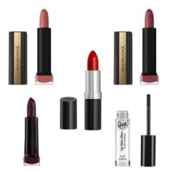 600 PIECES OF LIP PRODUCTS, ASSORTMENT OF MAX FACTOR, RIMMEL, SLEEK MAKE UP
