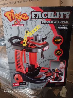 PALLET OF 24 TOOL PLAY SETS AND 4 POP UP TENT WITH 200BALLS