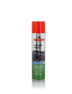 1 PALLET X600 BOTTLES OF COCKPIT SPRAY FOR CARS 400ML NIGRIN 74158