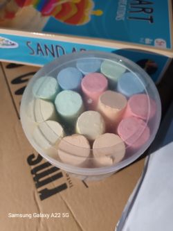 PALLET OF 1062 X 15PC CHALK BUCKETS