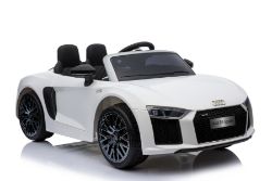 RIDE ON FULLY LICENSED AUDI R8 SPYDER 6V WITH PARENTAL REMOTE CONTROL - WHITE