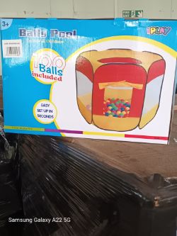 PALLET OF 40 X NEW POP UP BALL POOLS EACH INCLUDES 100 BALLS