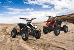 JOBLOT OF 10 X NEW 49CC OFF ROAD QUAD BIKES - 2 STROKE/PETROL - 18MPH - HYDRAULIC DISC BRAKES