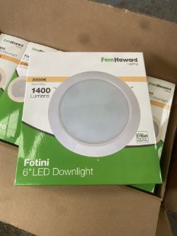 360 X 6 INCH LED DOWNLIGHT 3000K TRADE VALUE OVER £5000
