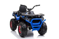 RIDE ON CHILDS QUAD BIKE 12V WITH PARENTAL REMOTE CONTROL - BLUE
