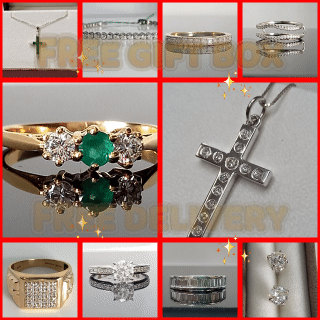 FREE SHIPPING!!!! DIAMOND JEWELLERY - RINGS, NECKLACES, EARINGS PRICED TO CLEAR - BLACK FRIDAY SALE! Ending Saturday 25th Nov