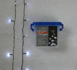 360 LEDS SUPER LONG 36M LED INDOOR / OUTDOOR CHRISTMAS TREE LIGHTS - COOL WHITE