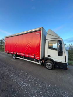 IVECO EUROCARGO 75E16 CURTAIN SIDE EURO6 TAIL LIFT