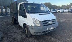 2007 FORD TRANSIT TIPPER: READY FOR HEAVY-DUTY WORK (NO VAT ON HAMMER)