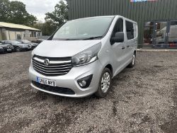65 PLATE VAUXHALL VIVARO SPORTIVE CREWCAB - PANEL VAN (NO VAT ON HAMMER)**