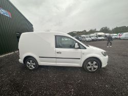 READY FOR WORK: VOLKSWAGEN CADDY WITH CLEAN INTERIOR MOT MAY 2024 - NO VAT ON HAMMER