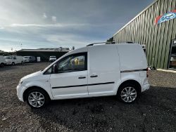 130K MILES - 2011 VW CADDY C20 1.6 TDI - MOT MARCH 2024 - NO VAT ON HAMMER