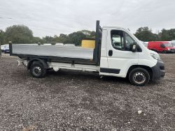 AFFORDABLE 67 PLATE CITROEN RELAY 35 FLATBED: CLEAN AND RELIABLE (NO VAT ON HAMMER)**