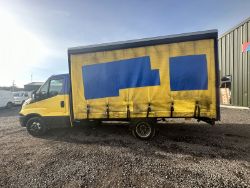 AUTOMATIC!!! ONLY 75K MILES - 2017 DAILY 35C14 LUTON CURTAINSIDER: RELIABLE WORKHORSE ULEZ