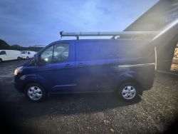 RELIABLE WORKHORSE: FORD TRANSIT CUSTOM LIMITED VAN 107K MILES - MOT: OCT 2024 / NO VAT ON HAMMER