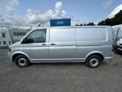 PANEL VAN IN NEED: 63 PLATE VW TRANSPORTER STARTLINE - NO VAT ON HAMMER - 140K MILES