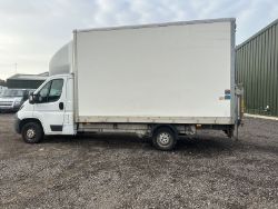 67 PLATE PEUGEOT BOXER CHASSIS CAB 130PS: EURO 6 - CRUISE CONTROL EU STATUS: EURO 6