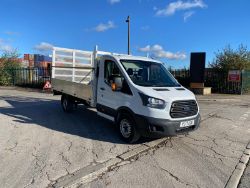BEVERTAIL/FLATBED PICKUP TRUCK/RECOVERY (FORD TRANSIT 2017 2.0TDCI RWD 14FT) (NO VAT ON HAMMER)