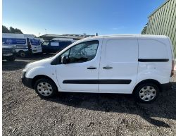 EVERYDAY WORK COMPANION: 68 PLATE PEUGEOT PARTNER L1 - NO VAT ON HAMMER