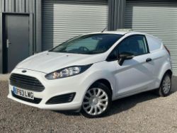 2014 FORD FIESTA BASE TDCI WHITE CAR DERIVED VAN