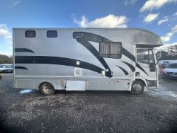 EQUESTRIAN HAVEN: 1998 IVECO-FORD 75E15 HORSEBOX CAMPER - NO VAT ON HAMMER