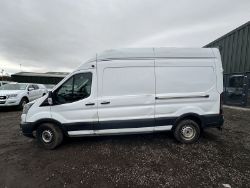 TRUSTY CARGO CARRIER: 2017 FORD TRANSIT PANEL VAN MOT: 27TH MARCH 2024 - NO VAT ON HAMMER