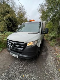 (*ONLY 120K MILES *)2019 MERCEDES SPRINTER TIPPER SINGEL CAB EURO6 MANUAL 6 SPEED