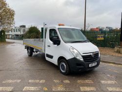 EFFORTLESS HAULING: 2015 VAUXHALL MOVANO 2.3 DROPSIDE, 73K MILES