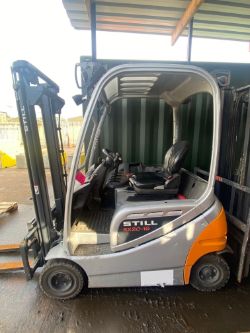 STILL RX20-16P ELECTRIC C/BALANCE FORKLIFT HOURS: 6225 DUPLEX MAST SIDESHIFT