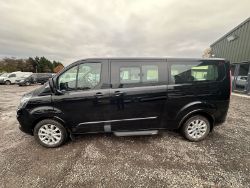 **(ONLY 48K MILEAGE)** FORD TOURNEO CUSTOM TITANIUM: CLEAN, 9-SEATER MINIBUS (NO VAT ON HAMMER)