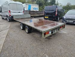 RAMP-EQUIPPED IFOR WILLIAMS 14FT TRAILER *(NO VAT ON HAMMER)*