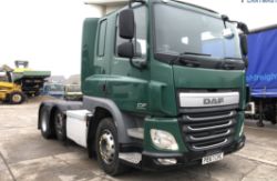 440 HP 2017 DAF 85 CF 6×2 TRACTOR UNIT