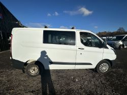 FUNCTIONAL CREW TRANSPORT: FORD TRANSIT CUSTOM 290 (NO VAT ON HAMMER)