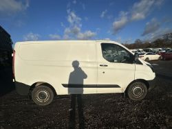 **(ONLY 92K MILEAGE)** 2016 FORD TRANSIT CUSTOM - MOT MARCH 2024 - NO VAT ON HAMMER