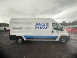 WHITE PANEL VAN MYSTERY: CITROEN RELAY 66 PLATE - - NO VAT ON HAMMER