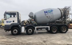 2008 DIESEL MAN 32-400 , 8×4 CEMENT MIXER TRUCK