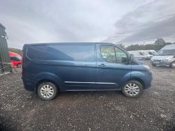 2018 FORD TRANSIT CUSTOM: ONLY 70K MILES - - NO VAT ON HAMMER