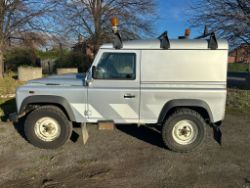 LAND ROVER DEFENDER 90 HARDTOP TDCI 2012 SWB EX WATER BOARD AIR CON