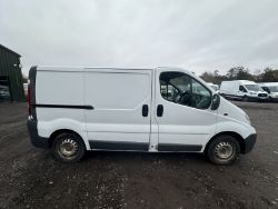 RELIABLE WORKHORSE: 2007 VAUXHALL VIVARO PANEL VAN MOT: 9TH MARCH 2024