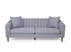 **(BRAND NEW SEALED BOX)** FABRIC SOFA CLOUD GREY