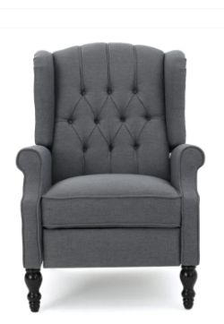 **(BRAND NEW SEALED BOX)** TUFTED BACK RECLINER