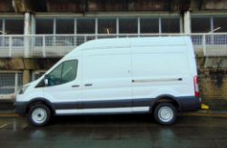 WORKHORSE ON WHEELS: FORD TRANSIT 2018, MANUAL, DIESEL, 3 SEATS, SERVICE HISTORY