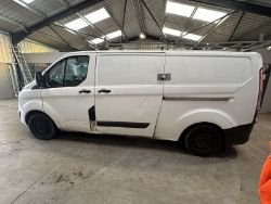 131K MILES - 66 PLATE TRANSIT CUSTOM ADVENTURE - NO VAT ON HAMMER