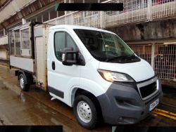 PEUGEOT BOXER 2014 TIPPER: COUNCIL DIRECT, 57K MILES, CAGE SIDES